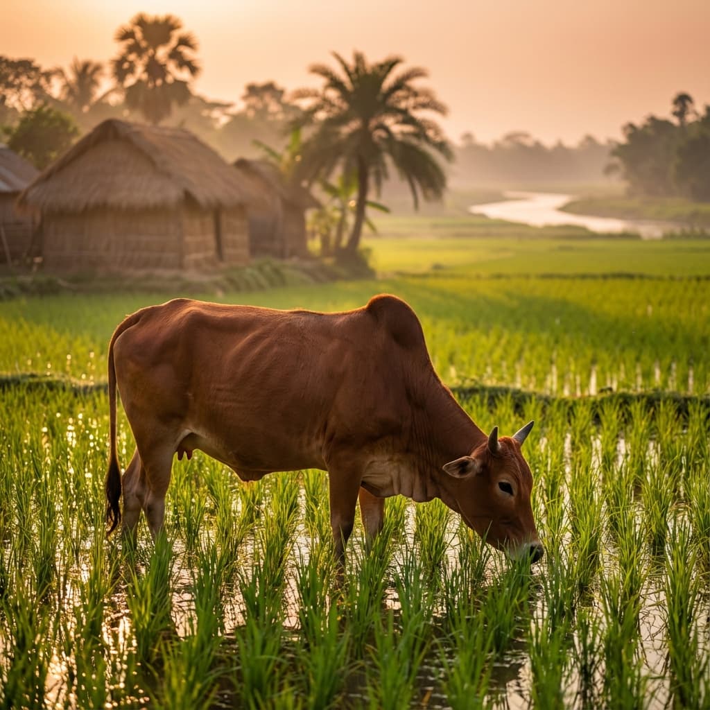 Bangladeshi Red Cow